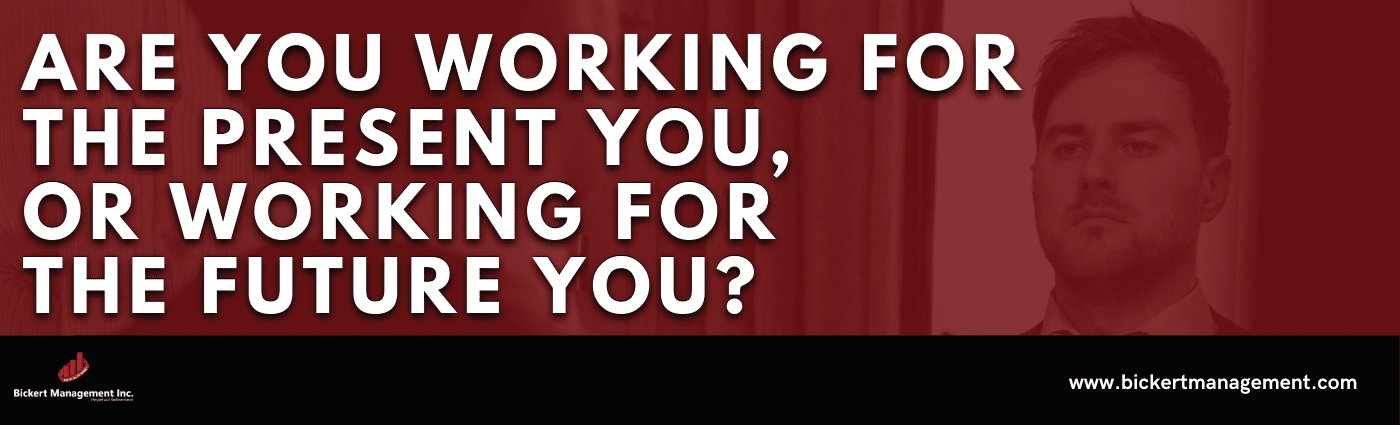 Are You Working for the Present You, or Working for the Future You?